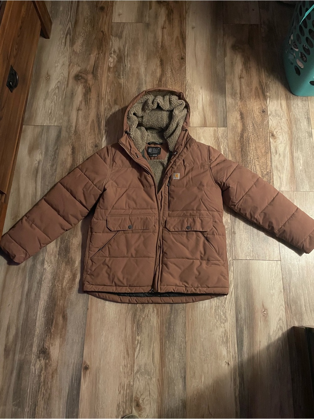 Carhartt Hooded Puffer Coat